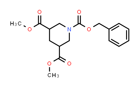 CAS No. 1221818-73-0, 1-benzyl 3,5-Dimethyl piperidine-1,3,5-tricarboxylate
