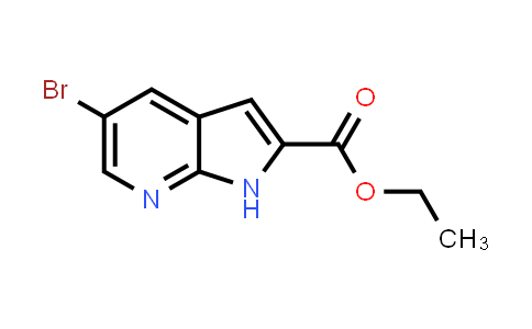 CAS No. 1222175-21-4, Ethyl 5-bromo-1H-pyrrolo[2,3-b]pyridine-2-carboxylate