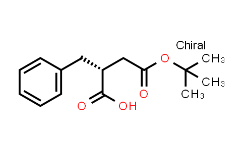 CAS No. 122225-33-6, (R)-2-benzyl-4-(tert-butoxy)-4-oxobutanoic acid