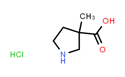 CAS No. 1222503-25-4, 3-Methylpyrrolidine-3-carboxylic acid hydrochloride