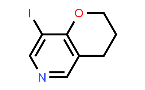 CAS No. 1222533-89-2, 8-Iodo-3,4-dihydro-2H-pyrano[3,2-c]pyridine