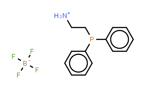 CAS No. 1222630-32-1, 2-(Diphenylphosphino)ethanammonium tetrafluoroborate