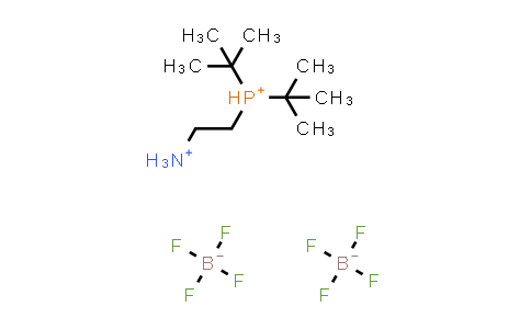 CAS No. 1222630-51-4, (2-Ammonioethyl)di-t-butylphosphonium bis(tetrafluoroborate)