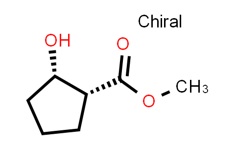 CAS No. 122331-02-6, (1R,2S)-methyl 2-hydroxycyclopentanecarboxylate