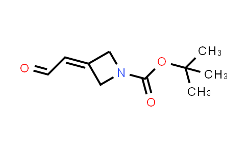 CAS No. 1223573-23-6, tert-Butyl 3-(2-oxoethylidene)azetidine-1-carboxylate