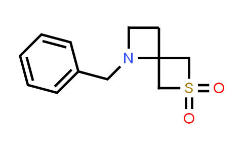 CAS No. 1223573-37-2, 6-Thia-1-azaspiro[3.3]heptane, 1-(phenylmethyl)-, 6,6-dioxide