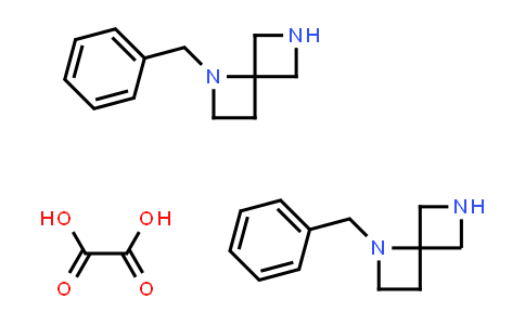 CAS No. 1223573-43-0, 1-Benzyl-1,6-diazaspiro[3.3]heptane hemioxalate