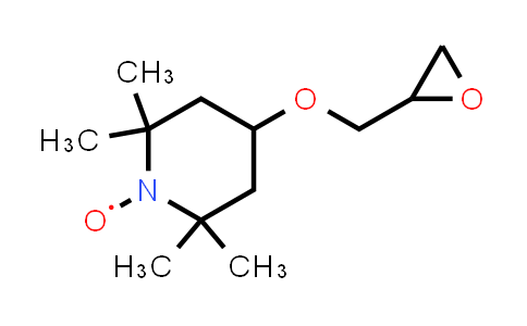 CAS No. 122413-85-8, 1-Piperidinyloxy, 2,2,6,6-tetramethyl-4-(oxiranylmethoxy)- (9CI)
