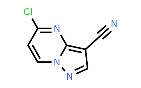 CAS No. 1224288-92-9, 5-Chloropyrazolo[1,5-a]pyrimidine-3-carbonitrile