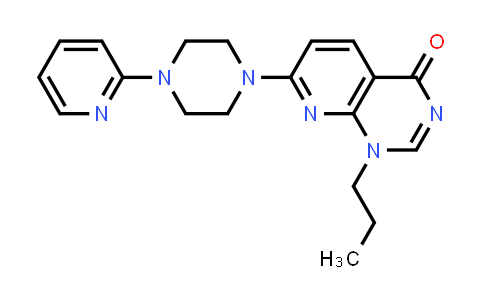 CAS No. 1225036-96-3, Pyrido[2,3-d]pyrimidin-4(1H)-one, 1-propyl-7-[4-(2-pyridinyl)-1-piperazinyl]-