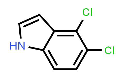 CAS No. 122509-73-3, 4,5-Dichloro-1H-indole
