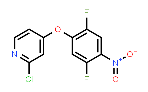 CAS No. 1225278-64-7, 2-Chloro-4-(2,5-difluoro-4-nitrophenoxy)pyridine