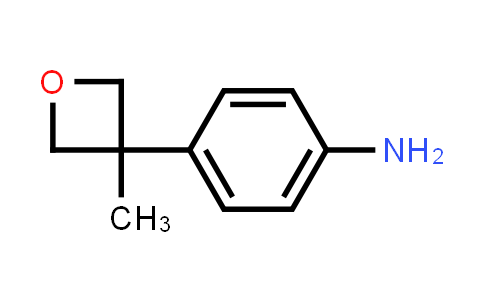 CAS No. 1225380-12-0, 4-(3-Methyloxetan-3-yl)aniline