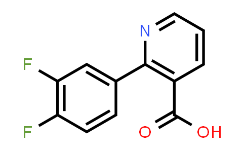 CAS No. 1225511-07-8, 2-(3,4-Difluorophenyl)nicotinic acid