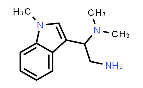 CAS No. 1225553-93-4, N1,N1-Dimethyl-1-(1-methyl-1H-indol-3-yl)ethane-1,2-diamine