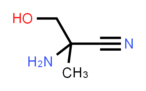 CAS No. 122556-12-1, 2-Amino-3-hydroxy-2-methylpropanenitrile