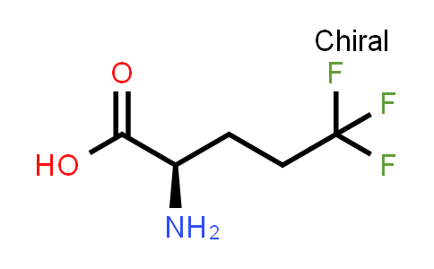 CAS No. 122565-29-1, (R)-2-Amino-5,5,5-trifluoropentanoic acid