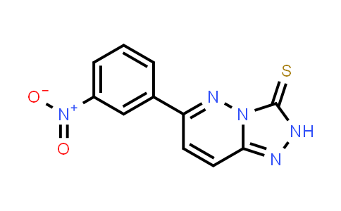 CAS No. 1225716-17-5, 6-(3-Nitrophenyl)-[1,2,4]triazolo[4,3-b]pyridazine-3(2H)-thione