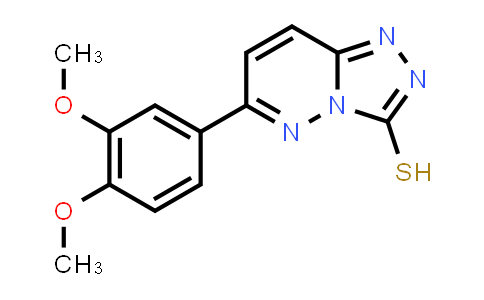 CAS No. 1225716-75-5, 6-(3,4-Dimethoxyphenyl)-[1,2,4]triazolo[4,3-b]pyridazine-3-thiol