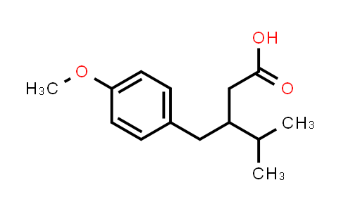 CAS No. 1225766-70-0, 3-(4-Methoxybenzyl)-4-methylpentanoic acid
