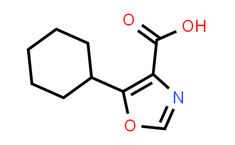 CAS No. 1226165-87-2, 5-Cyclohexyloxazole-4-carboxylic acid