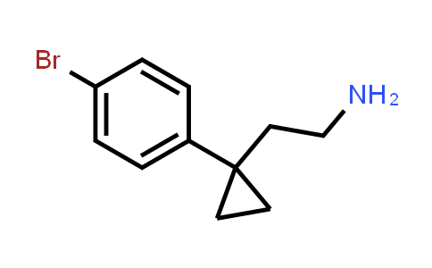 CAS No. 1226261-87-5, 2-[1-(4-Bromophenyl)cyclopropyl]ethan-1-amine