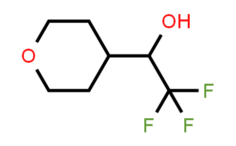 CAS No. 1226507-53-4, 2,2,2-Trifluoro-1-(tetrahydro-2H-pyran-4-yl)ethan-1-ol