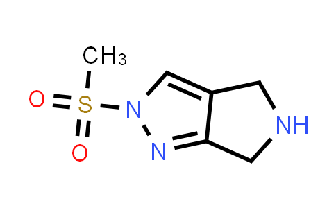 CAS No. 1226781-80-1, 2-(Methylsulfonyl)-2,4,5,6-tetrahydropyrrolo[3,4-c]pyrazole