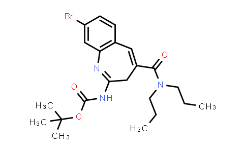 MC512849 | 1226791-82-7 | tert-Butyl (8-bromo-4-(dipropylcarbamoyl)-3H-benzo[b]azepin-2-yl)carbamate