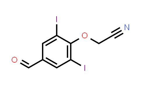 CAS No. 1226806-27-4, (4-Formyl-2,6-diiodophenoxy)acetonitrile