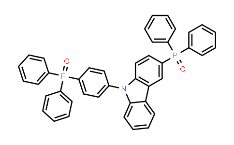 CAS No. 1226860-68-9, 3-Diphenylphosphinyl-9-(4'-diphenylphosphinylphenyl)carbazole