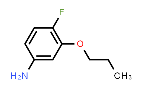CAS No. 1226866-86-9, 4-Fluoro-3-propoxyaniline
