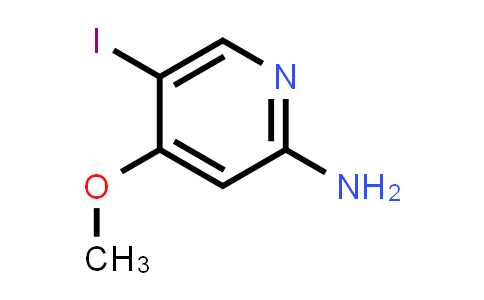 CAS No. 1226879-32-8, 5-Iodo-4-methoxypyridin-2-amine