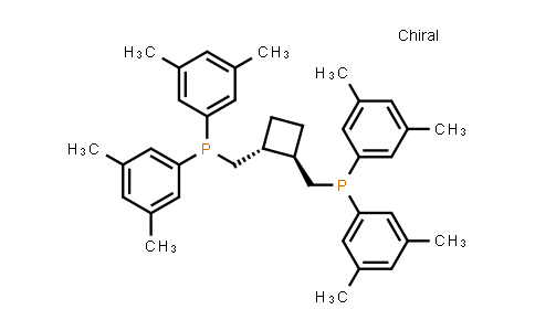 CAS No. 1226906-44-0, racemic-trans-1,2-Bis[di(3,5-dimethylphenyl)phosphinomethyl]cyclobutane