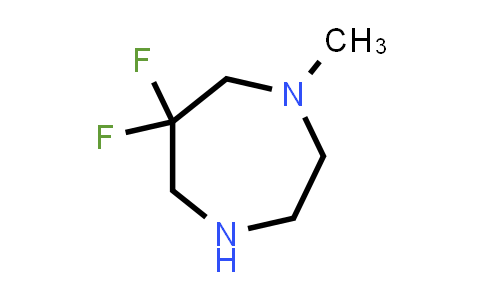 CAS No. 1227310-88-4, 6,6-Difluoro-1-methyl-1,4-diazepane