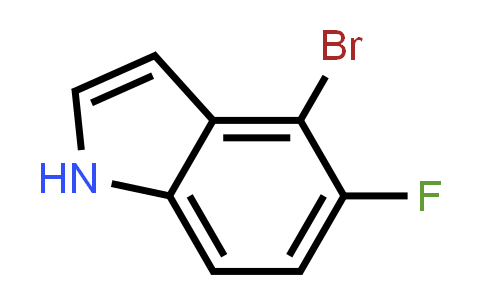 CAS No. 1227493-96-0, 4-Bromo-5-fluoro-1H-indole