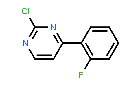CAS No. 1227570-74-2, 2-Chloro-4-(2-fluorophenyl)pyrimidine