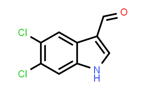 CAS No. 1227578-94-0, 5,6-Dichloro-1H-indole-3-carbaldehyde