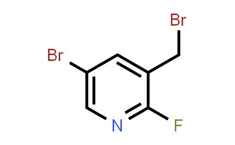 CAS No. 1227585-99-0, 5-Bromo-3-(bromomethyl)-2-fluoropyridine