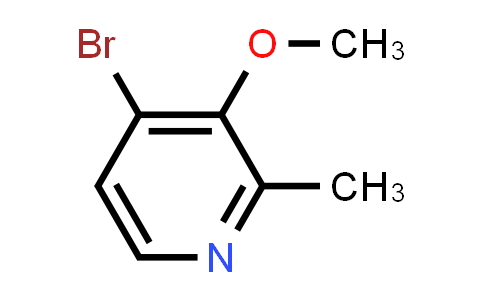 CAS No. 1227592-47-3, 4-Bromo-3-methoxy-2-methylpyridine