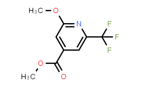 CAS No. 1227594-91-3, Methyl 2-methoxy-6-(trifluoromethyl)isonicotinate