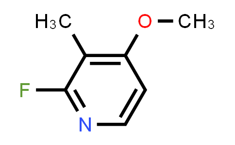 CAS No. 1227596-00-0, 2-Fluoro-4-methoxy-3-methylpyridine