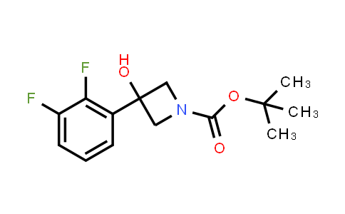 CAS No. 1227617-37-9, tert-Butyl 3-(2,3-difluorophenyl)-3-hydroxyazetidine-1-carboxylate