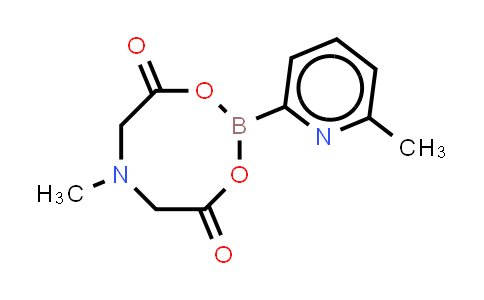 CAS No. 1227700-42-6, 6-Methyl-2-pyridinylboronic acid MIDA ester