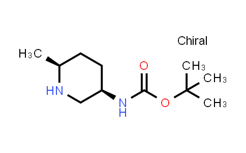 CAS No. 1227916-38-2, tert-Butyl N-[(3R,6S)-6-methylpiperidin-3-yl]carbamate