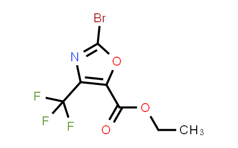 CAS No. 1227934-69-1, Ethyl 2-bromo-4-(trifluoromethyl)oxazole-5-carboxylate