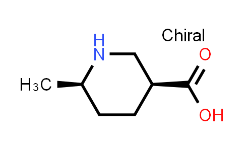 CAS No. 1227999-81-6, 3-Piperidinecarboxylic acid, 6-methyl-, (3S,6R)-
