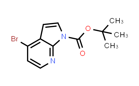 CAS No. 1228014-35-4, tert-Butyl 4-bromo-1H-pyrrolo[2,3-b]pyridine-1-carboxylate