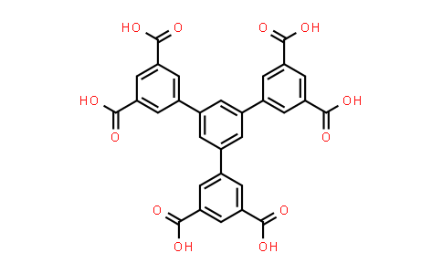 CAS No. 1228047-99-1, 5'-(3,5-Dicarboxyphenyl)-[1,1':3',1''-terphenyl]-3,3'',5,5''-tetracarboxylic acid