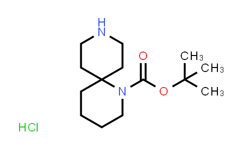 CAS No. 1228182-67-9, tert-Butyl 1,9-diazaspiro[5.5]undecane-1-carboxylate hydrochloride